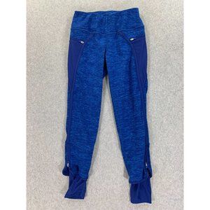 Hylete Compression‎ Full Length Running Training Leggings (Women's X-Small) Blue